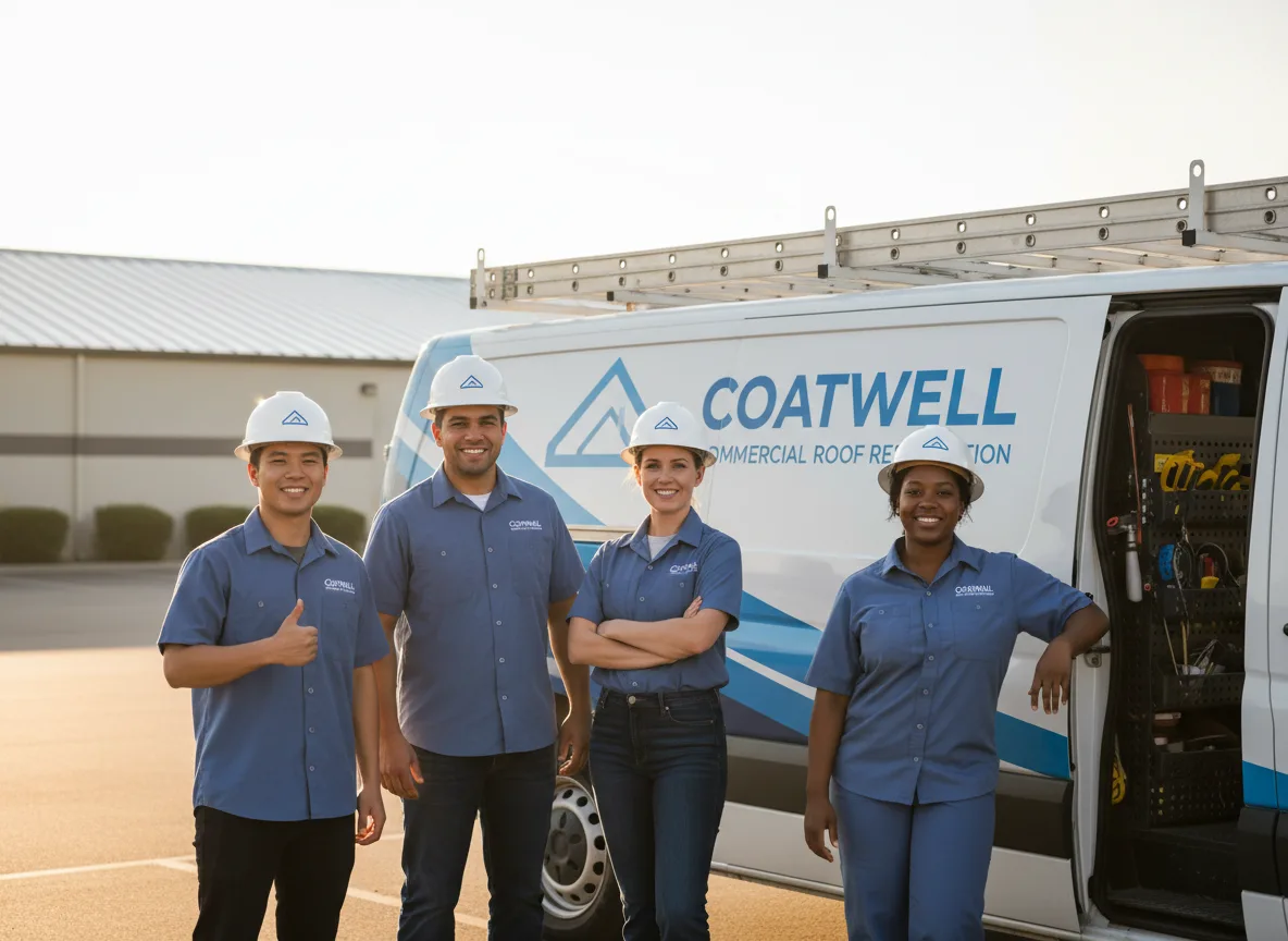Commercial roof coating company in Arcadia, LA